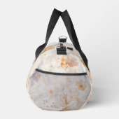 Aangepast Monogram Elegante Boho Bloemige Waterver Plunjezak (Rechts)