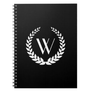 Aangepast Monogram Elegante Kantoor Notitieboek