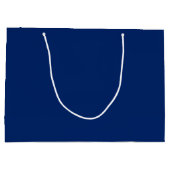 Aangepast monogram en datum symbool van liefde mar groot cadeauzakje (Achterkant)
