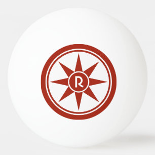 Aangepast monogram en kleur pingpongballen
