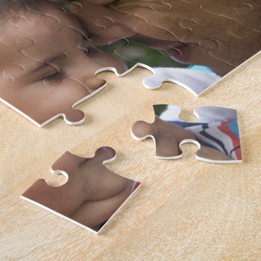 Aangepast monogram F is bestemd voor de illustrati Legpuzzel (Zijkant)