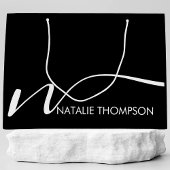 Aangepast monogram gepersonaliseerd met naam Cool  Groot Cadeauzakje