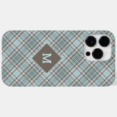 Aangepast Monogram geruit / Tartan Patroon Case-Mate iPhone Case (Achterkant (horizontaal))
