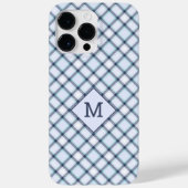 Aangepast Monogram geruit / Tartan Patroon Case-Mate iPhone Case (Achterkant)