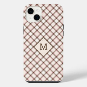 Aangepast Monogram geruit / Tartan Patroon