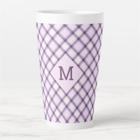 Aangepast Monogram geruit / Tartan Patroon