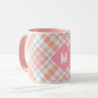 Aangepast Monogram geruit / Tartan Patroon