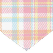 Aangepast Monogram geruit / Tartan Patroon Tafelkleed (Gekanteld)