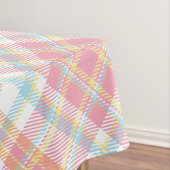 Aangepast Monogram geruit / Tartan Patroon Tafelkleed (Voorbeeld)