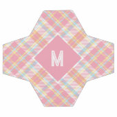 Aangepast Monogram geruit / Tartan Patroon Voetbal (Enkel)
