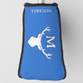 Aangepast monogram gewei golfheadcover (Draai 90)