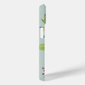 Aangepast monogram Gilded Blooms | Munt Case-Mate iPhone Case (Achterkant / Rechts)