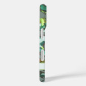 Aangepast monogram groen bruin abstract camo natuu Case-Mate iPhone case (Achterkant / Rechts)