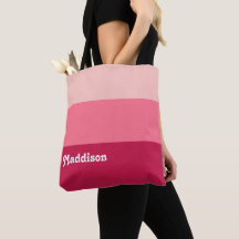 Aangepast monogram, heldere roze retro typografie 