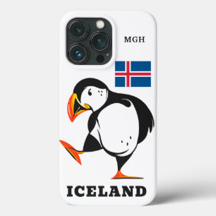 Aangepast monogram IJsland Case-Mate iPhone Case