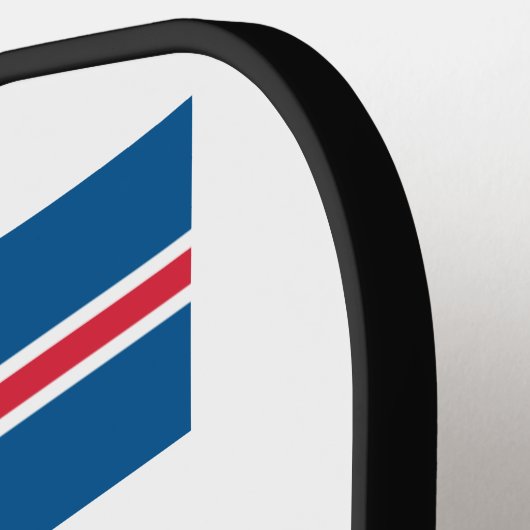 Aangepast monogram IJsland Pickleball Paddle (Links Detail)