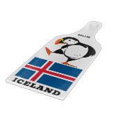 Aangepast monogram IJsland Snijplank (Hoek)