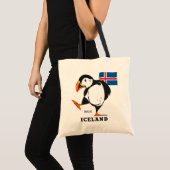 Aangepast monogram IJsland Tote Bag (Voorkant (product))