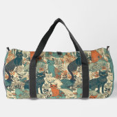 Aangepast Monogram Katten Patroon Plunjezak (Achterkant)