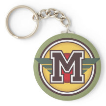 Aangepast Monogram Letter M Initiaal