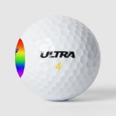 Aangepast monogram, LGBT Rainbow Pride Phoenix Ris Golfballen (Logo)