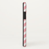 Aangepast monogram lichtblauw en roze Chevron Case-Mate iPhone Case (Achterkant/rechts)