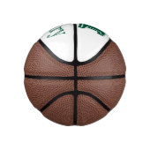Aangepast monogram met voornaam Basketball Basketbal (Rechts)