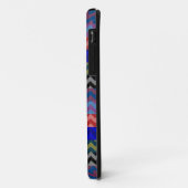 Aangepast monogram Modern Chevron Zigzag 5 Case-Mate iPhone Case (Achterkant/links)