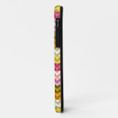 Aangepast monogram Modern Chevron Zigzag 7 Case-Mate iPhone Case (Achterkant/links)