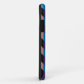 Aangepast monogram Modern Chevron Zigzag 8 Case-Mate iPhone Case (Achterkant/rechts)