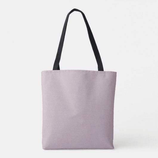 Aangepast monogram, moderne lavendel tote bag (Achterkant)