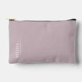 Aangepast monogram, moderne mauve etui (Voorkant)