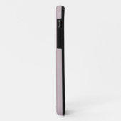 Aangepast monogram, moderne mauve kleur Case-Mate iPhone case (Achterkant/links)