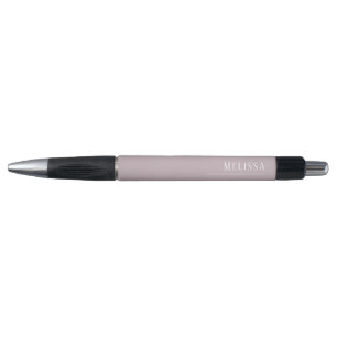 Aangepast monogram, moderne mauve wrap pen