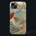 Aangepast monogram onder Zee  zeemeermin Case-Mate iPhone Case<br><div class="desc">Mooi je monogram onder het Zee  hoesje van het Zeemeermin.</div>