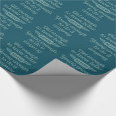 Aangepast monogram "oud en jong" papier voor verpa (Hoek)