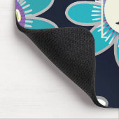Aangepast Monogram Passiebloem Bloempatroon Muismat (Hoek)