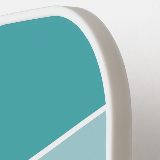 Aangepast monogram pickleball paddle (Links Detail)