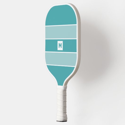 Aangepast monogram pickleball paddle (Links)