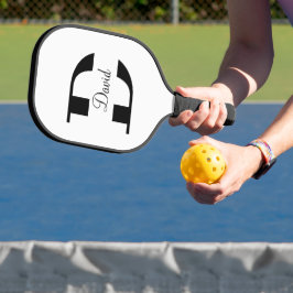 Aangepast monogram pickleball paddle
