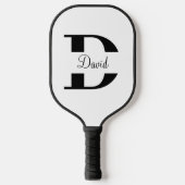 Aangepast monogram pickleball paddle (Voorkant)
