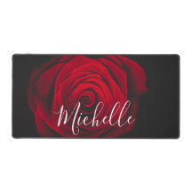 Aangepast monogram rode roze  foto