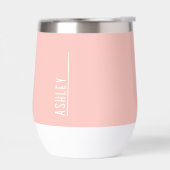 Aangepast monogram, roze art deco (Links)