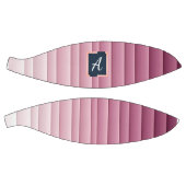 Aangepast Monogram Roze Gradiënt Verticale Basketb Basketbal (Panelen)
