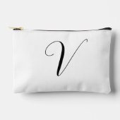 Aangepast monogram script initiaal etui (Voorkant)