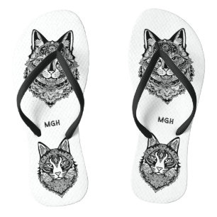 Aangepast Monogram Sierkat Teenslippers