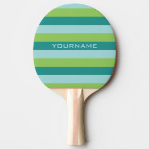 Aangepast monogram Stripes Pattern pingpongpeddel Tafeltennisbatje