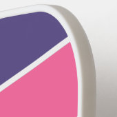Aangepast monogram tapepatroon pickleball paddle (Links Detail)