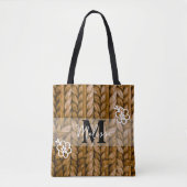 Aangepast monogram Tas | Bruidsmeisje of moeder ca (Voorkant)
