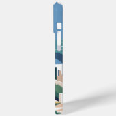 Aangepast Monogram & Tekst Santorini Nederland Case-Mate iPhone Case (Achterkant / Links)